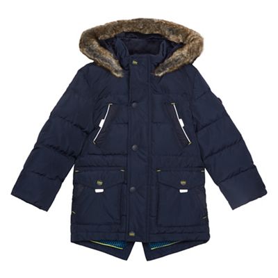 Baker by Ted Baker Boy's navy quilted coat